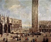 Antonio Stom View of the Piazza San Marco from the Procuratie Vecchie Sweden oil painting artist